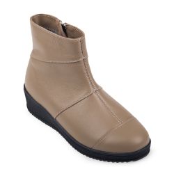 DTD-561 (цв.3-бежевый) Полусапожки (молния)