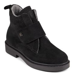 DTD-560 (цв.3-черный велюр) Ботинки утепленные