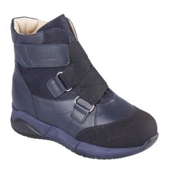 TW-572 (цв.7-темно-синий комбинированный, 31) Ботинки (станд.задн., шерст.мех, съемн.стелька)