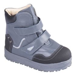 TW-540 (цв.10-темно-серый, 27) Ботинки (станд.задн., натур.мех, съемн.стелька)