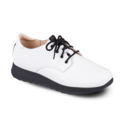 DTD-351 (цв.16-белый/черный, 38) Полуботинки ортопедические малосложные