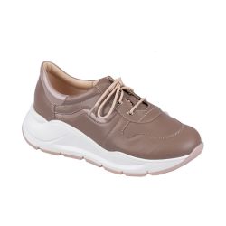 DTD-400 (цв.13-кофейный , 36) Полуботинки спортивные (на шнуровке)