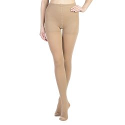 S-256-I-0 Компр. а/варикоз. колготки Doktus CCL 2 (р.I,schwarz(0),закр,норм)