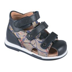 TW-233 (цв.14-сине-серый) Сандалеты ортопедические малосложные