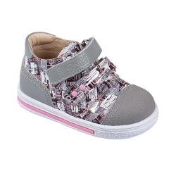 TW-409 (цв.16-серо-розовый) Полуботинки (натур.кожа)