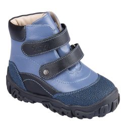 TW-520 (цв.12-джинсово-черный, 22) Ботинки (станд.задн., натур.мех, съемн.стелька)