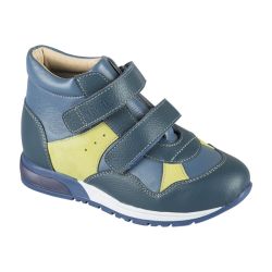 TW-440 (цв.4-джинс, 26) Ботинки ортопедические малосложные, св.диоды