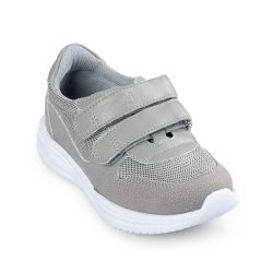 TW-339 (цв.С-серый) Полуботинки спортивные (два ремня на велкро)