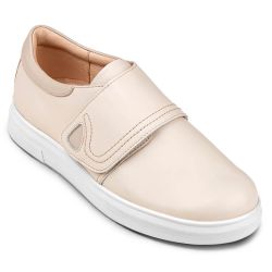 DTD-330 (цв.БЖ-бежевый) Полуботинки шир.ремень велкро