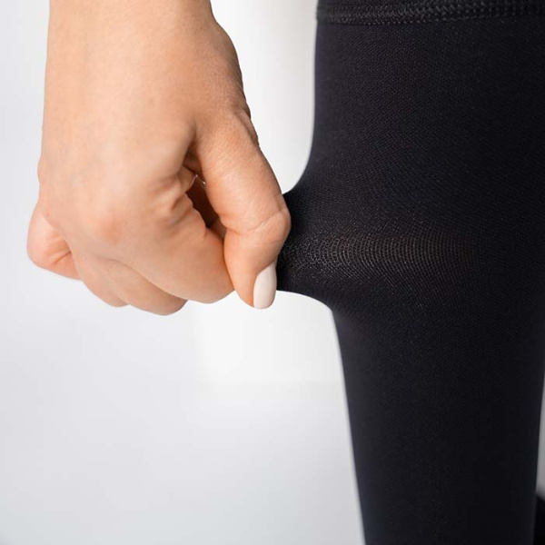 Гольфы компрессионные с открытым носком, класс компрессии 1, цвет черный ТК.910 Evolution ТК.910.10  Evolution