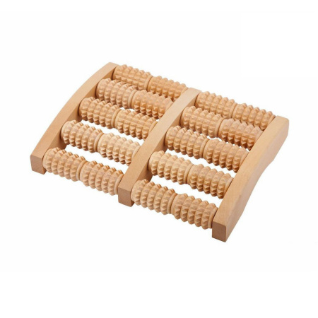 Массажер "Счеты" для ног большой зубчатый, деревянный МА4213  