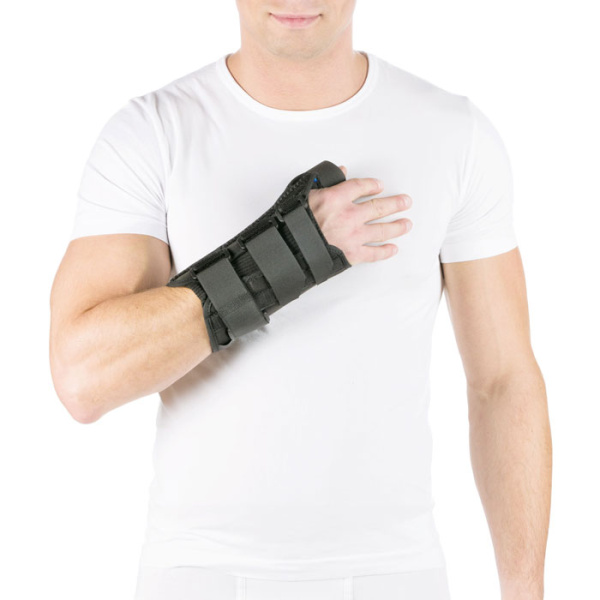 Бандаж на лучезапястный сустав с анатомическими шинами Т-8309R  Trives