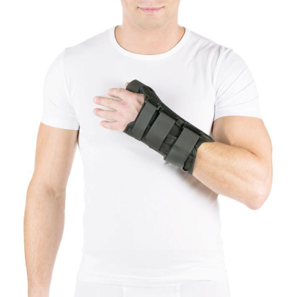 Бандаж на лучезапястный сустав с анатомическими шинами Т-8309L  Trives