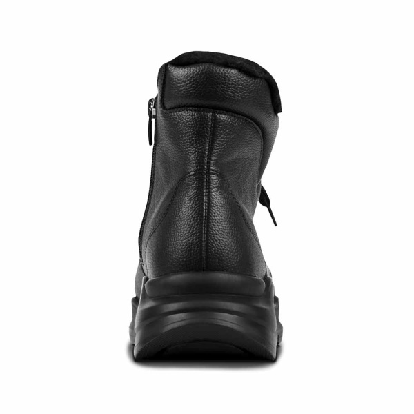 Ботинки женские утепленные на шнурках и молнии DTD-606-4  DOCTOR THOMAS